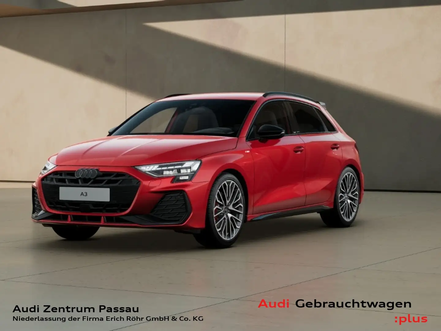 Audi A3 Sportback 35 TDI S line S tro. MATRIX AHK virt. Co Rot - 1