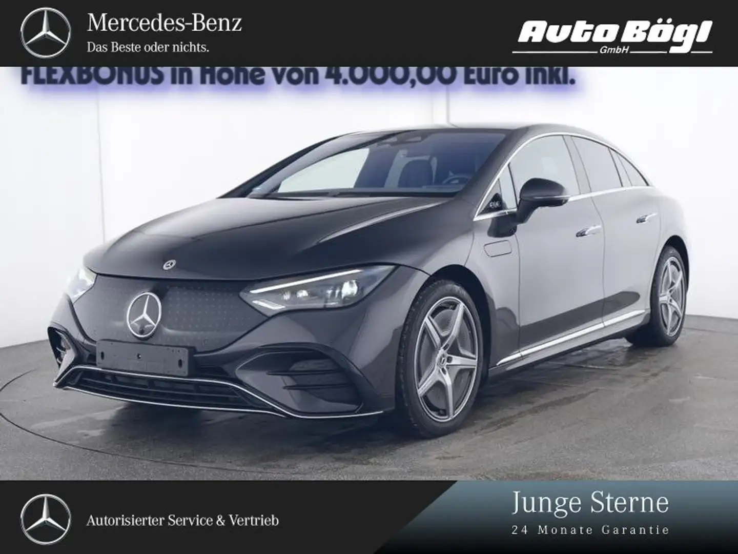 Mercedes-Benz EQS EQS 350 Hyper/Advanced +/Fondsitz-P/HAL/NP133911 Negro - 1