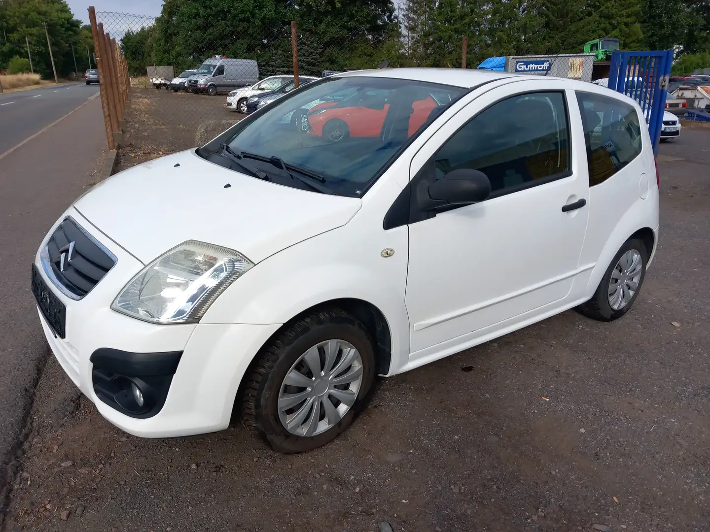 Citroen C2 1.1 Tonic Klima Wit - 1