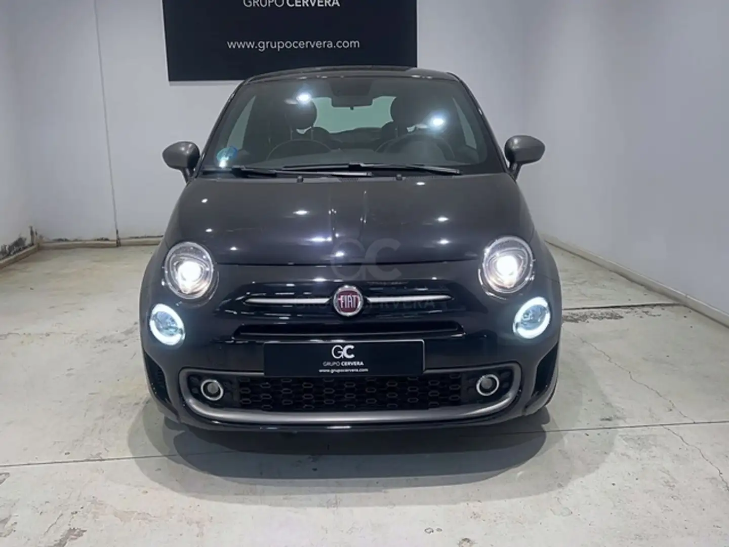 Fiat 500 1.0 Hybrid Sport 52kW Zwart - 2