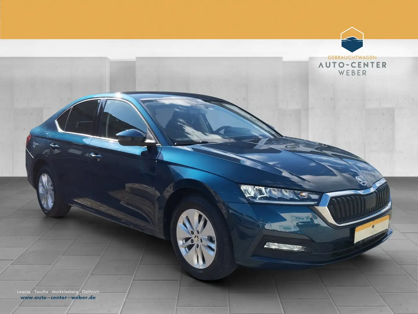 Skoda Octavia 1.5 TSI Ambition AHK*KlimaA*LED*LM*PDC Blau - 1