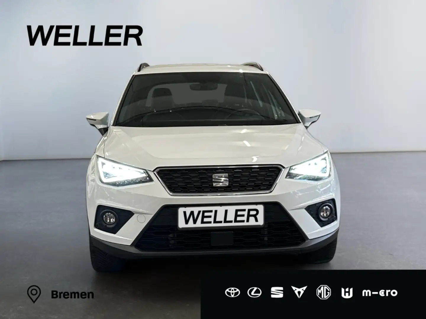 SEAT Arona 1.0 TSI Style *LED*CAM*SHZ*CarPlay*TWA*WLAN* Blanc - 2