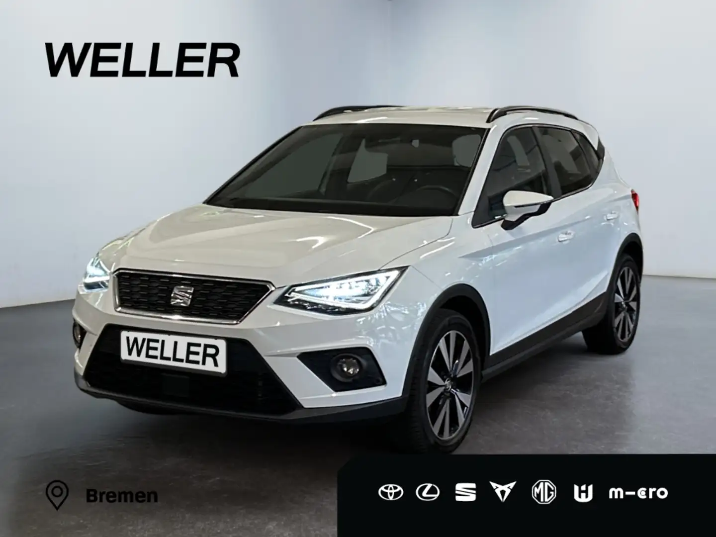 SEAT Arona 1.0 TSI Style *LED*CAM*SHZ*CarPlay*TWA*WLAN* Weiß - 1