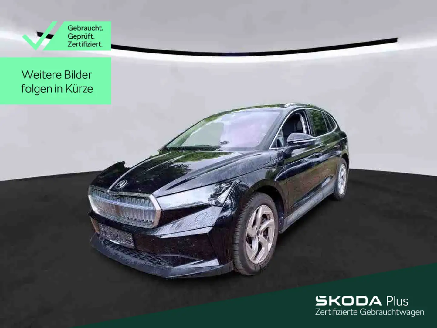 Skoda Enyaq iV Lounge *NAVI*Wärmepumpe*AHK*KAM*20Zoll* Schwarz - 1