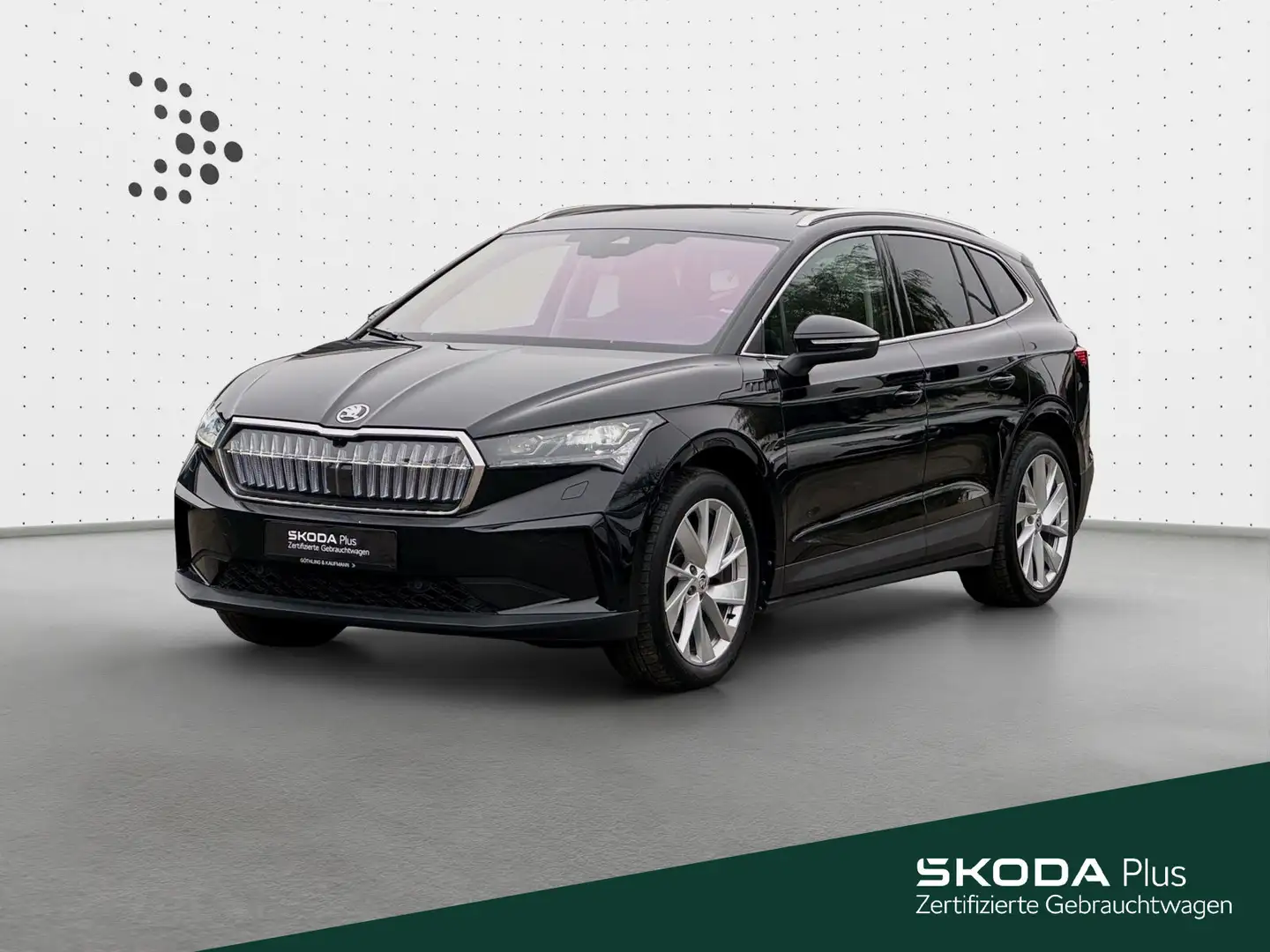 Skoda Enyaq iV Lounge *NAVI*Wärmepumpe*AHK*KAM*20Zoll* Schwarz - 1