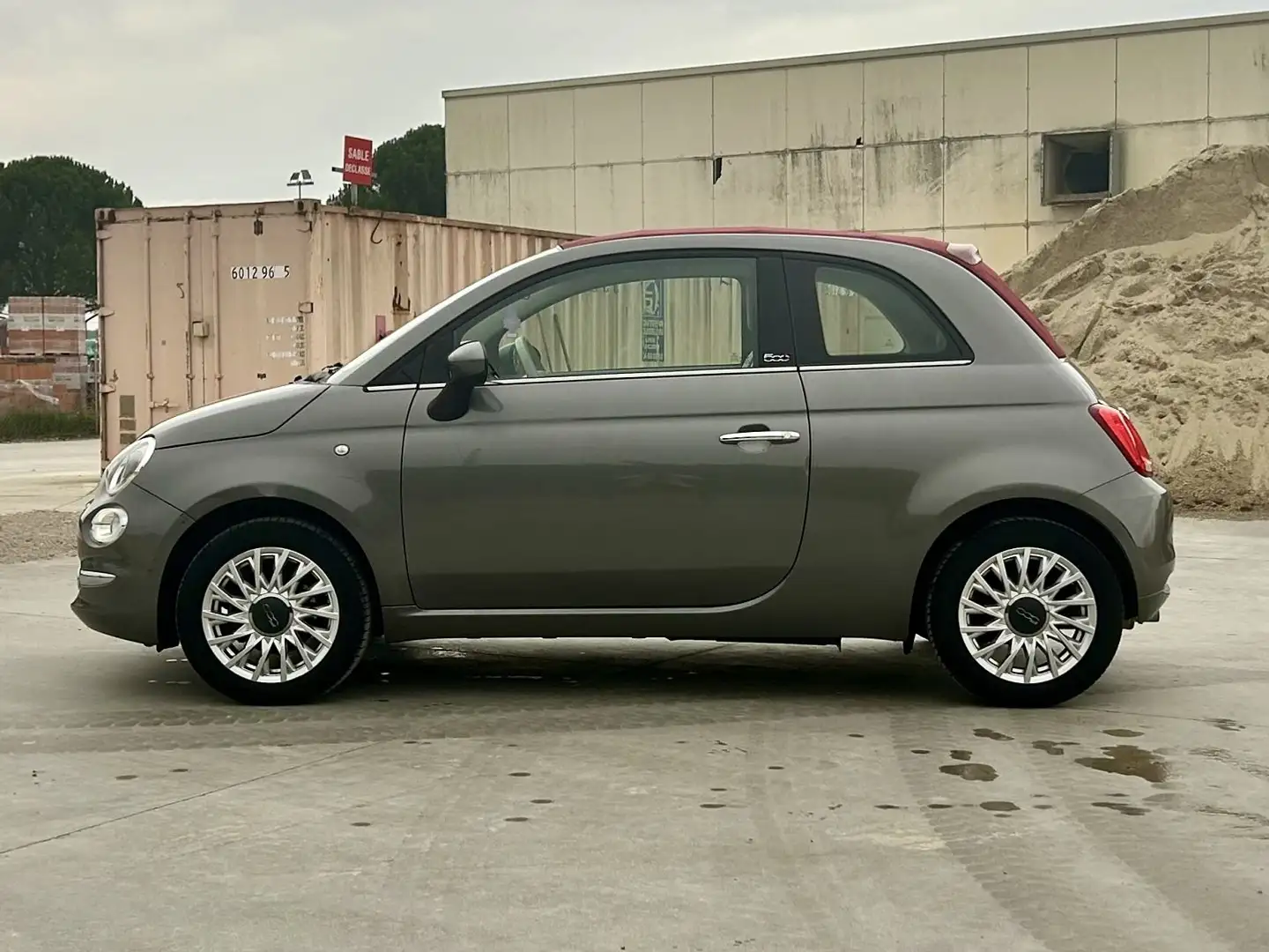 Fiat 500C 1.2 8V 69CH ECO PACK LOUNGE EURO6D Grau - 2