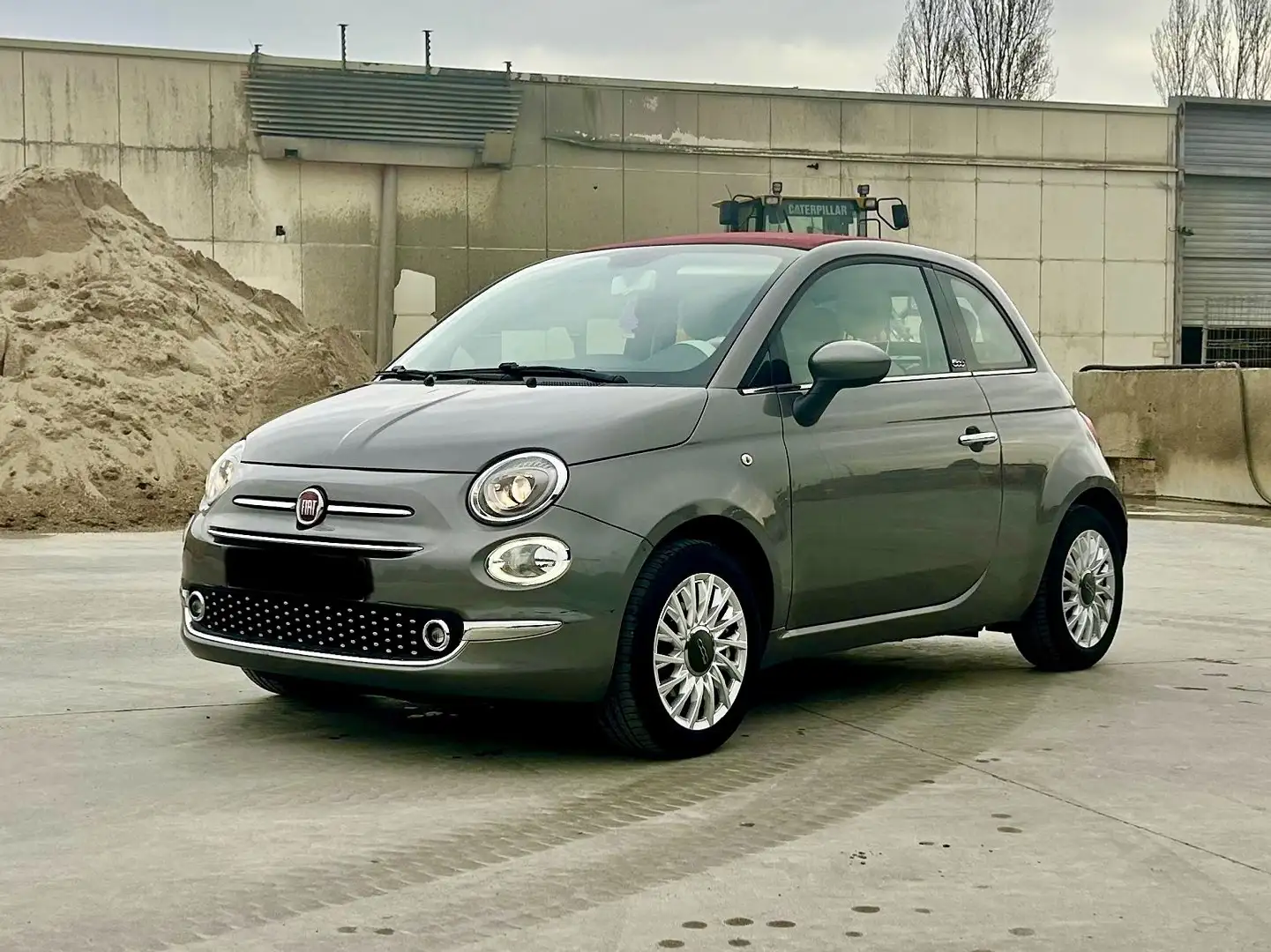 Fiat 500C 1.2 8V 69CH ECO PACK LOUNGE EURO6D Grau - 1