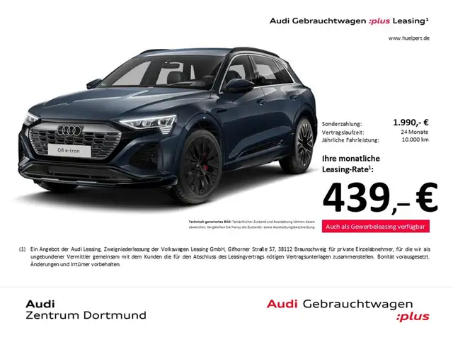 Audi Q8 e-tron 55 quattro S LINE 360°CAM ACC LM21