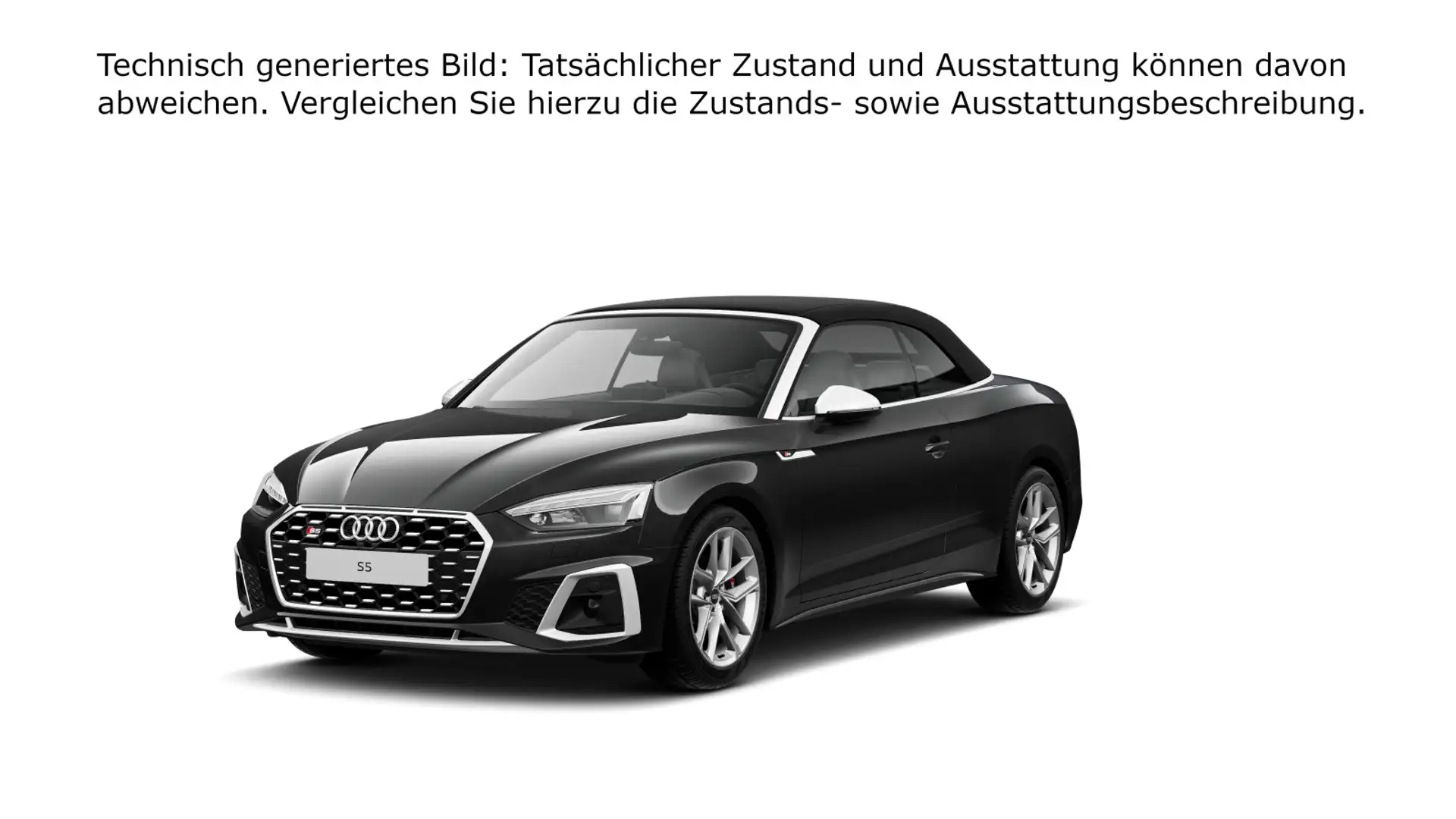 Audi S5 Cabrio 3.0 TFSI quattro tiptronic Schwarz - 2