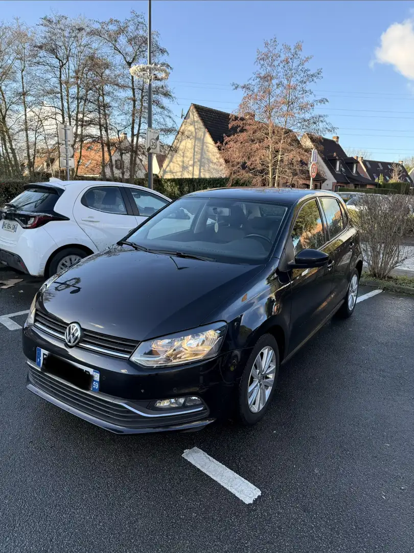 Volkswagen Polo 1.4 TDI 90 FAP BLUEMOTION DSG7 CONFORTLINE Noir - 1