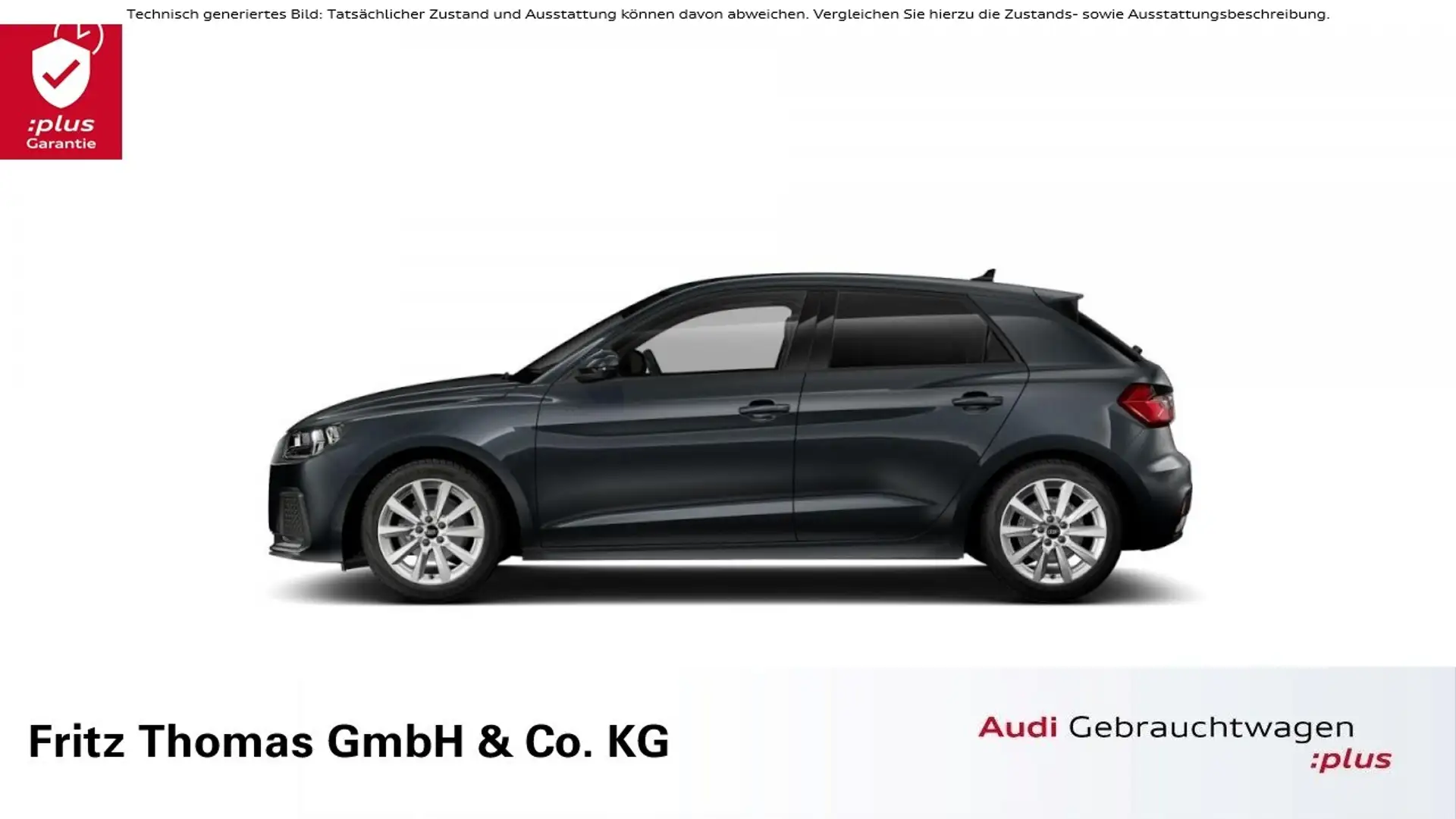 Audi A1 Sportback 25 TFSI S tronic advanced Navi ASI SHZ e Grau - 1