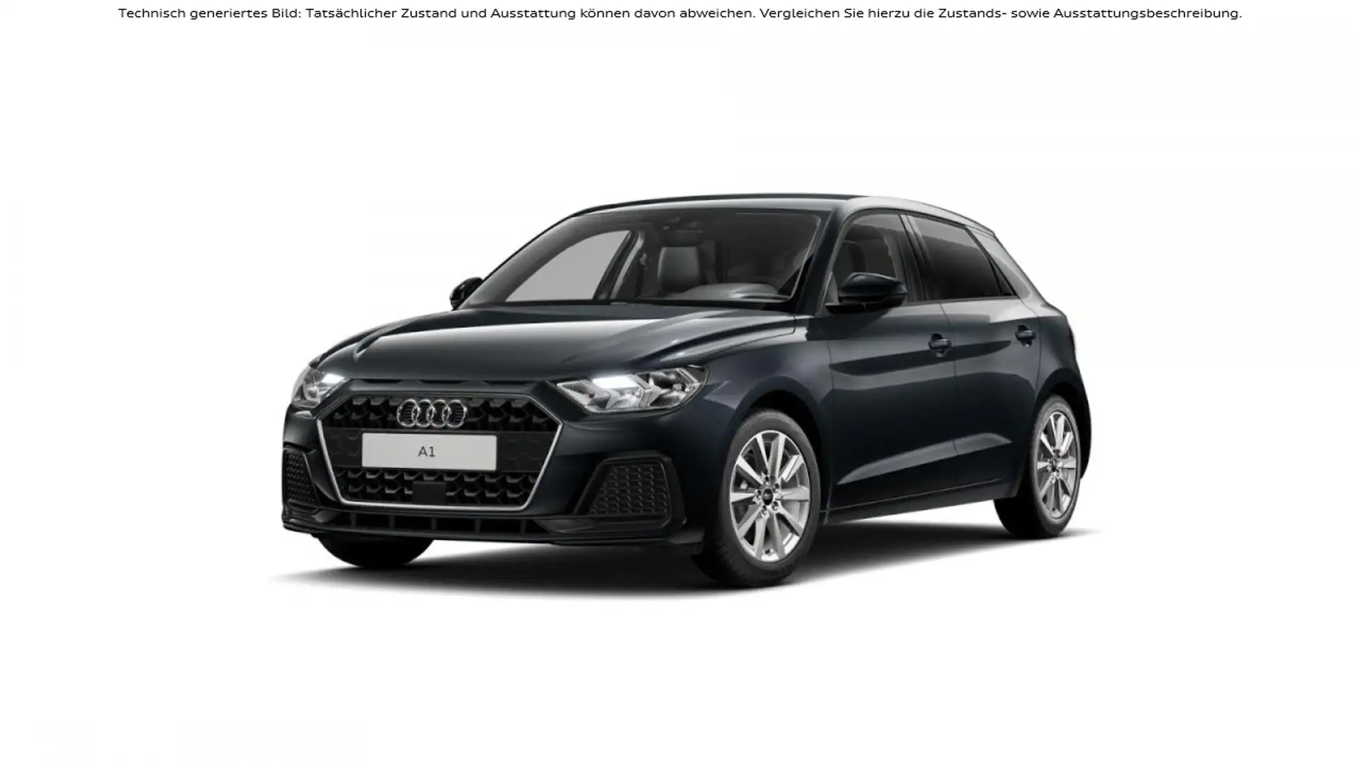 Audi A1 Sportback 25 TFSI S tronic advanced Navi ASI SHZ e Grau - 2