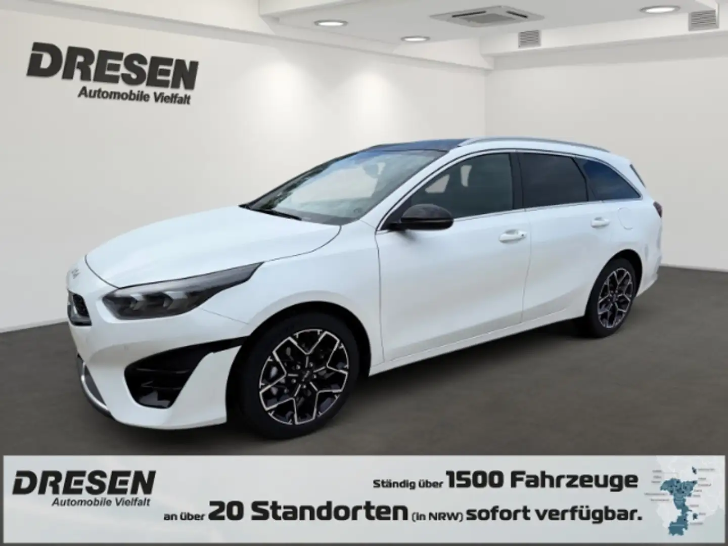Kia Ceed SW / cee'd SW GT-LINE 1.5 NAVI,KAMERA,CARPLAY,SITZHZG Weiß - 1