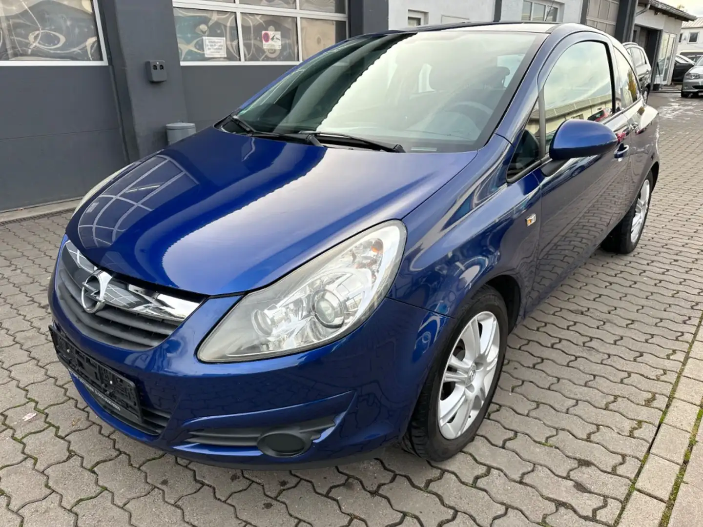 Opel Corsa D Edition 1.2 Klima Tempomat ALU Blau - 1