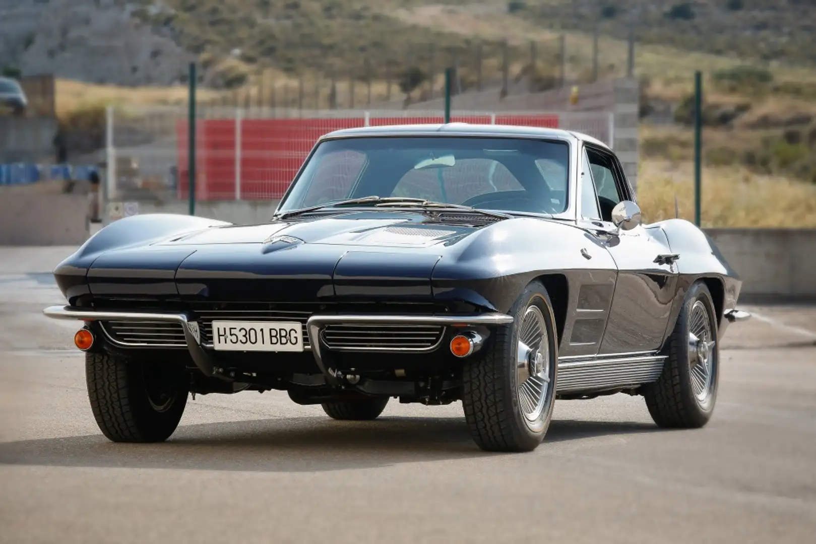 Chevrolet Corvette (Split Window) Azul - 1