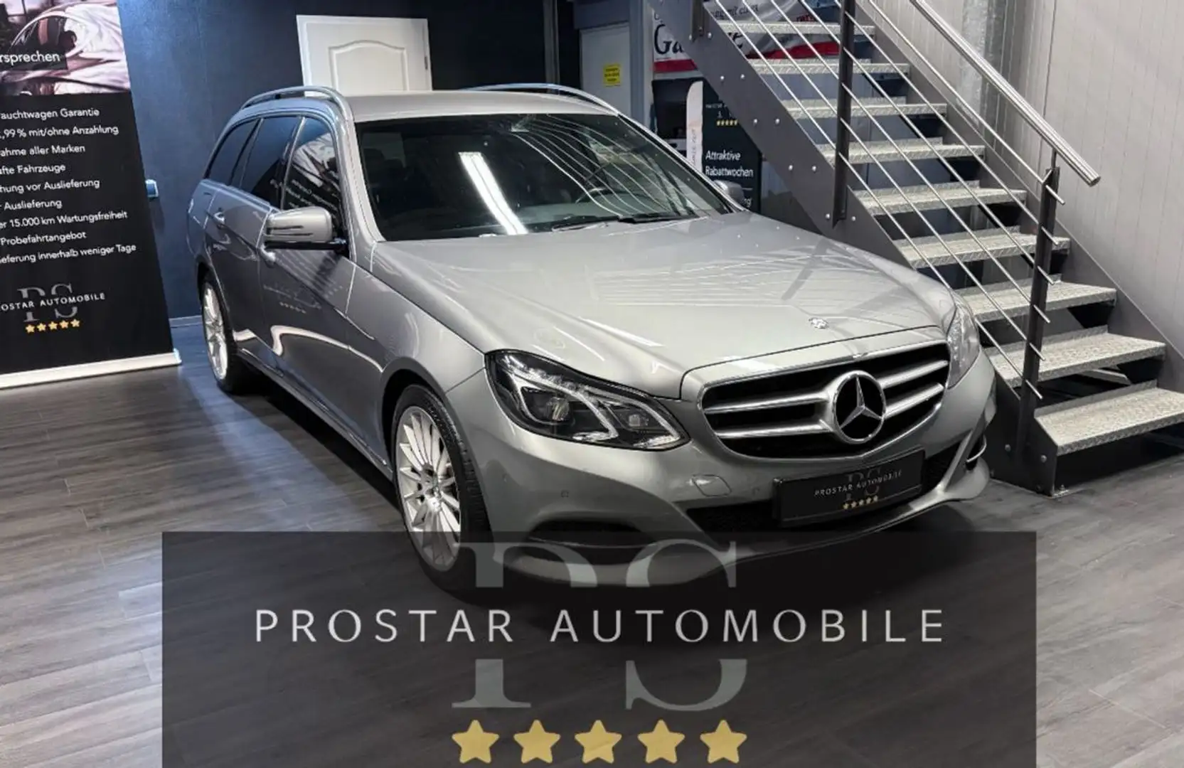 Mercedes-Benz E 200 Avantgarde *Facelift*LED*Navi*Garantie* Zilver - 1