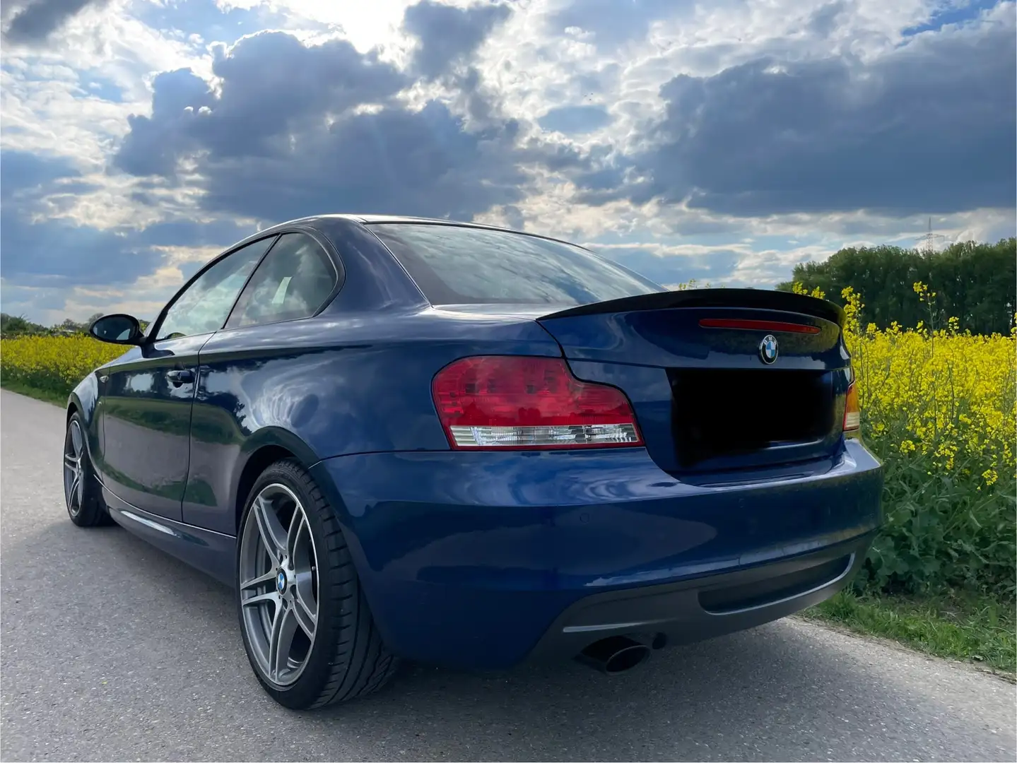 BMW 123 123d Coupe Niebieski - 2