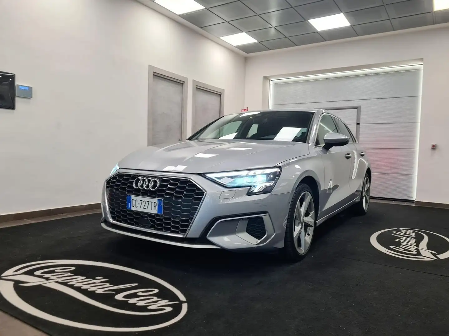 Audi A3 A3 Sportback 35 1.5 tfsi mhev Bus Advan s-tronic Argento - 1