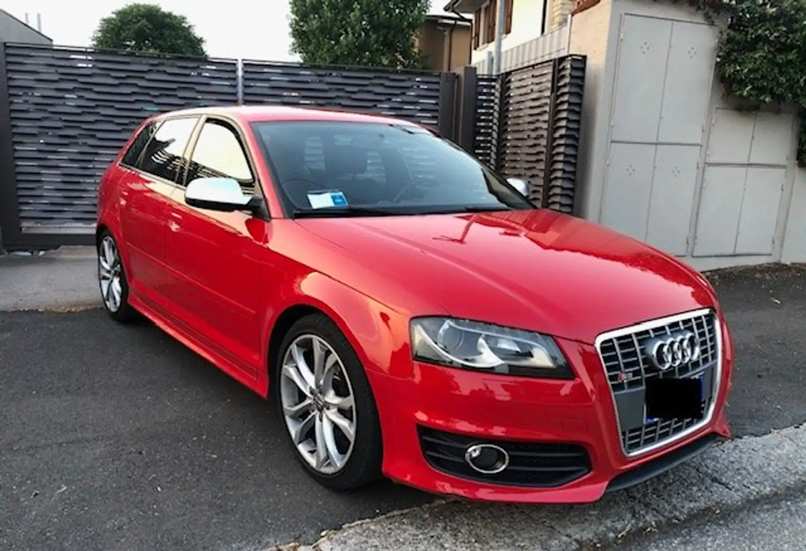 Audi S3 A3 II 2008 Sportback Sportback 2.0 tfsi quattro Rot - 2