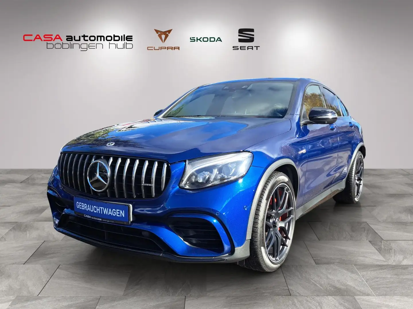Mercedes-Benz GLC 63 AMG GLC 63 S AMG 4Matic Navi Bleu - 1