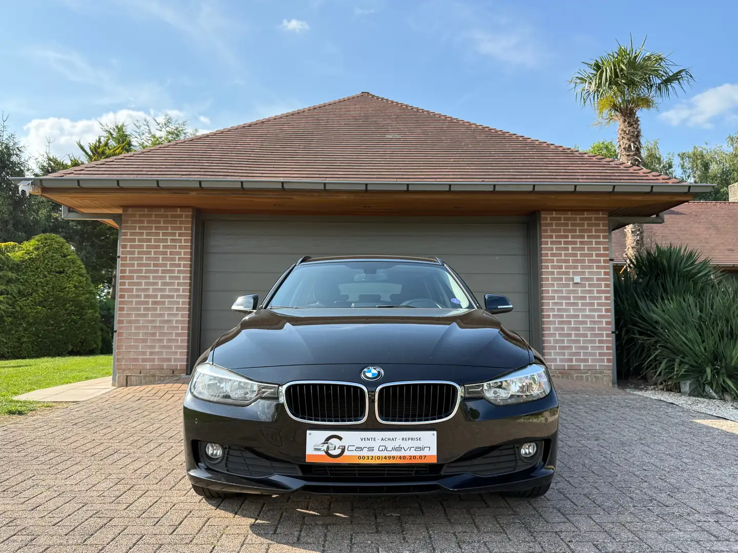 BMW 316 i break / CLIMATISATION / JA.17" ./GARANTI. 1AN / Noir - 2