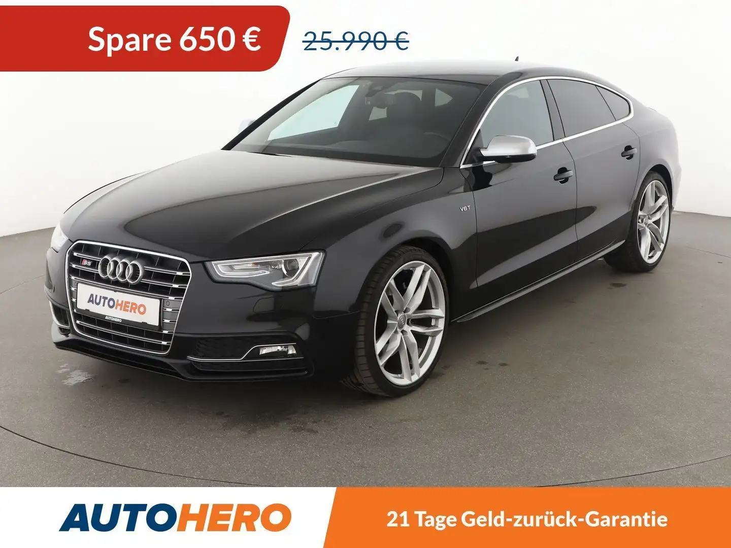Audi S5 3.0 V6 TFSI quattro Aut.*NAVI*XENON*ACC*CAM* Schwarz - 1