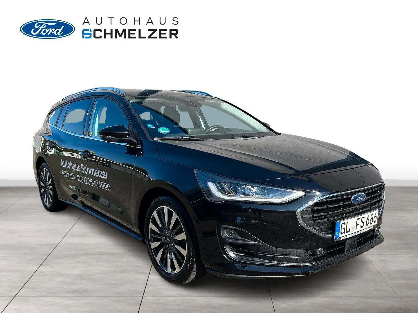 Ford Focus Turnier 1.0 l EcoBoost Hybrid Titanium LED Schwarz - 1