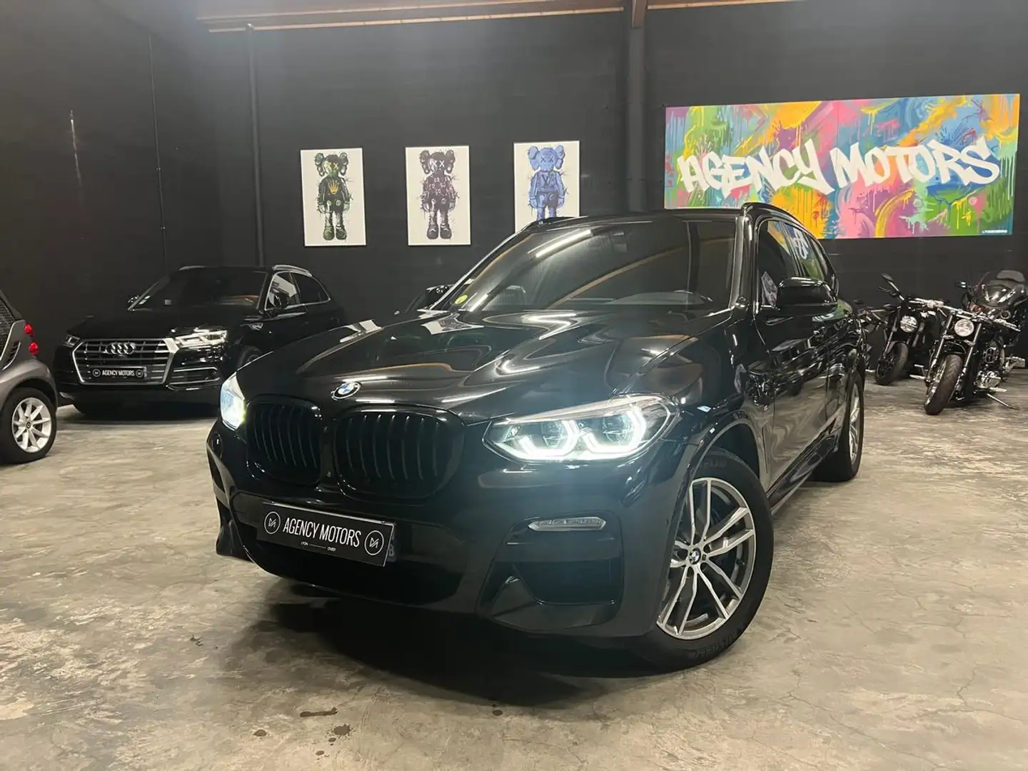 BMW X3 3.0 d xDrive 265 Ch BVA8 M-Sport 07/20 Schwarz - 1