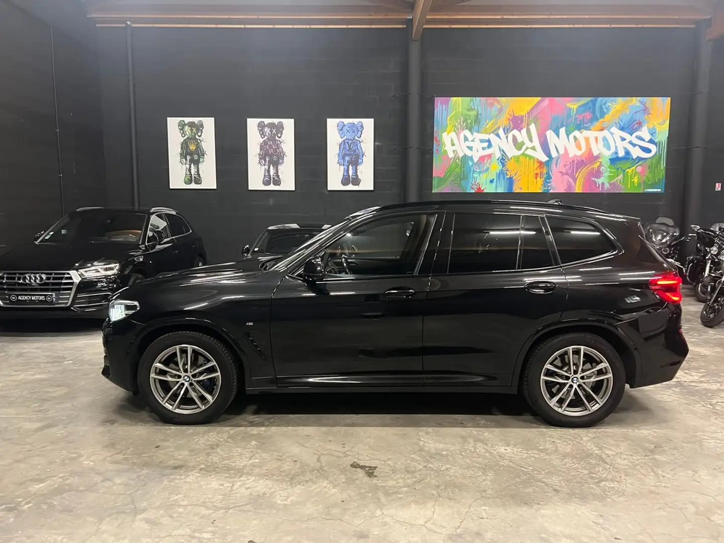 BMW X3 3.0 d xDrive 265 Ch BVA8 M SPORT 07/2020 Schwarz - 2