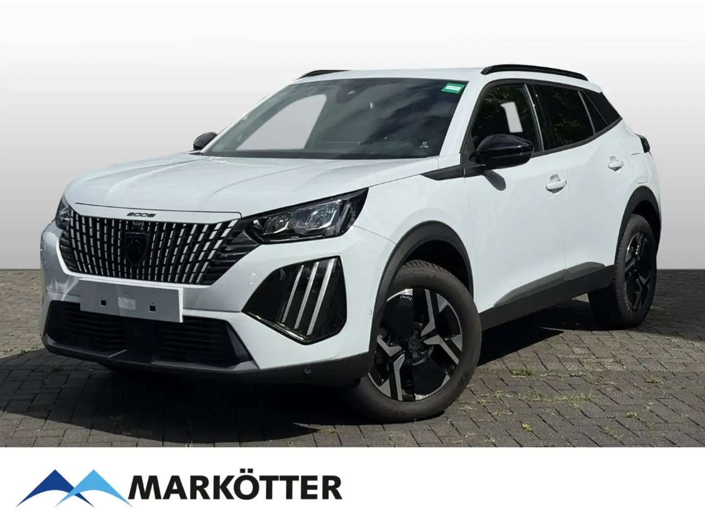 Peugeot 2008 1.2 Allure PureTech130/360°CAM/PDC/Totwinkel Blanc - 1