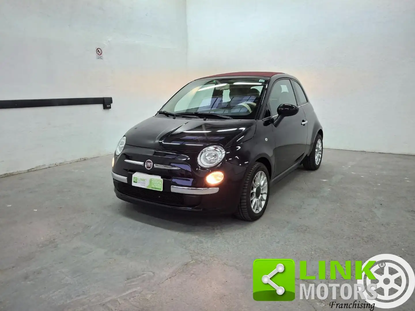 Fiat 500C 0.9 TwinAir Turbo Lounge GARANZIA INCLUSA Noir - 1