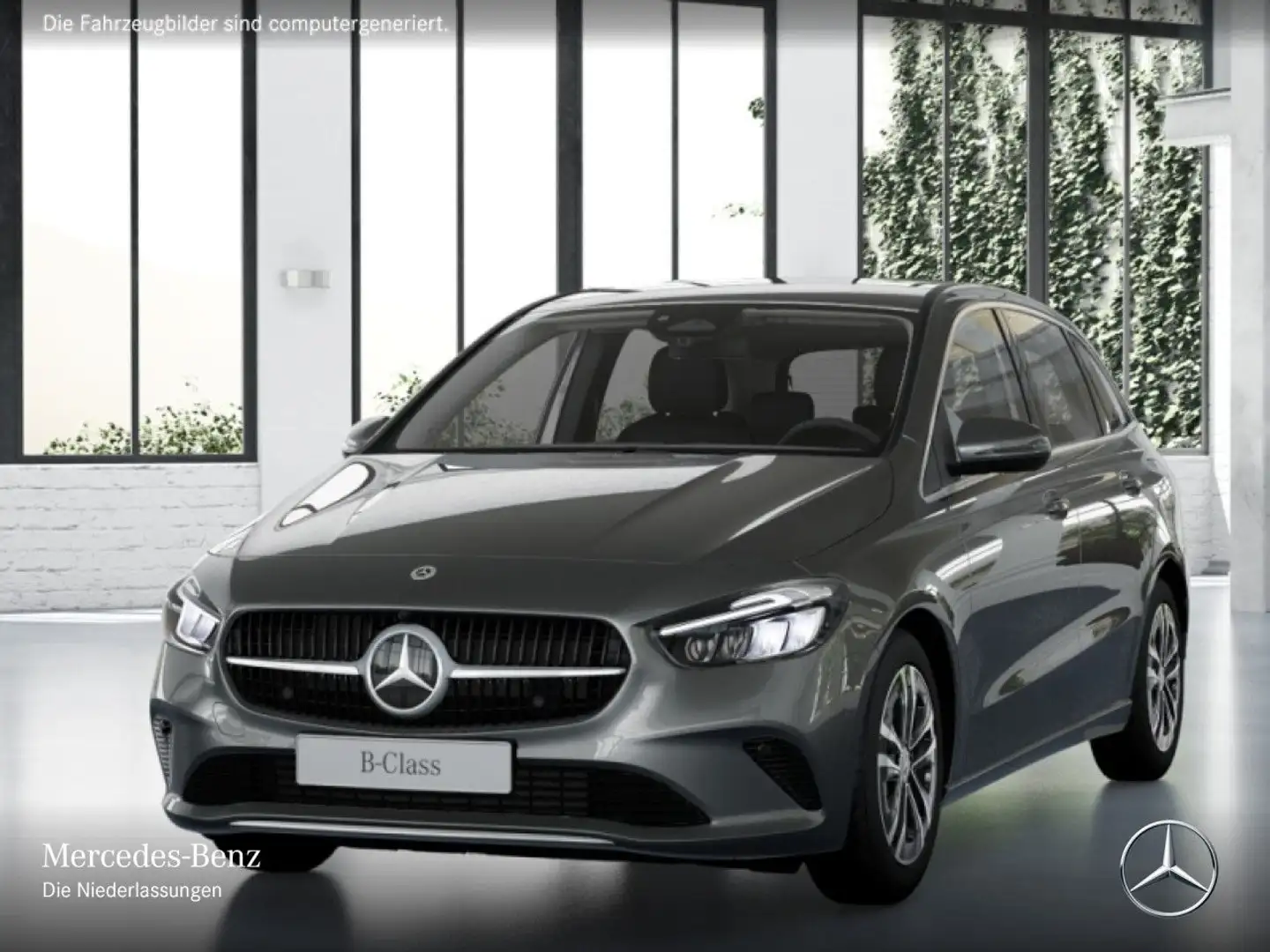 Mercedes-Benz B 220 4M PROGRESSIVE+AHK+LED+KAMERA+8G Grau - 2