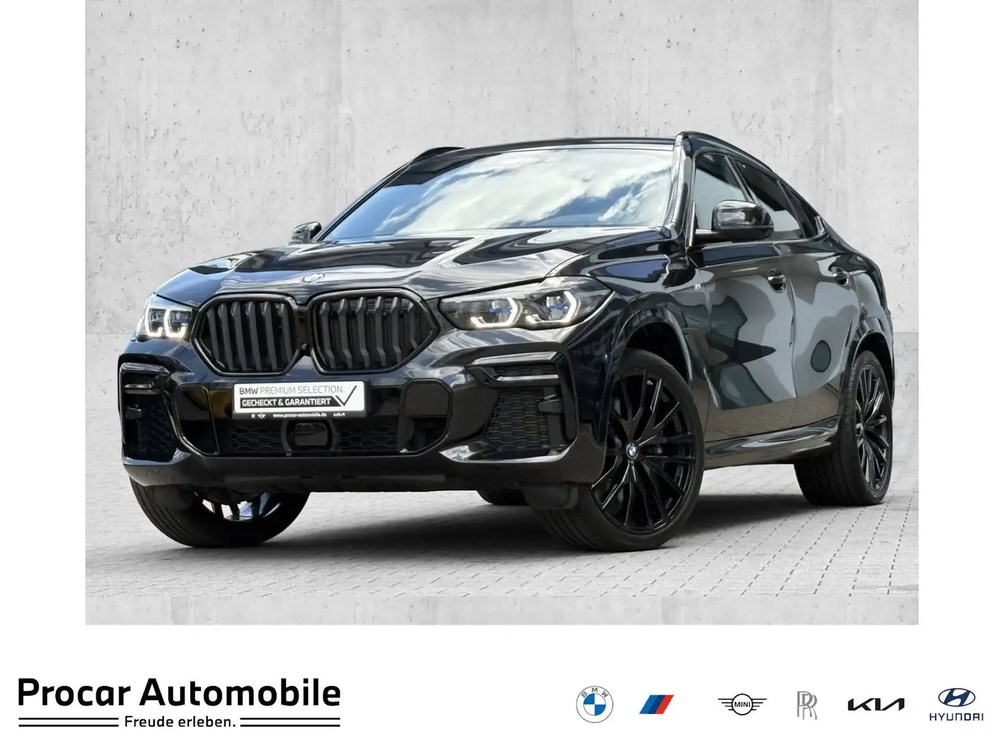 BMW X6 xDrive40d M Sport Laser DA Prof PA+ Standh. Fekete - 1