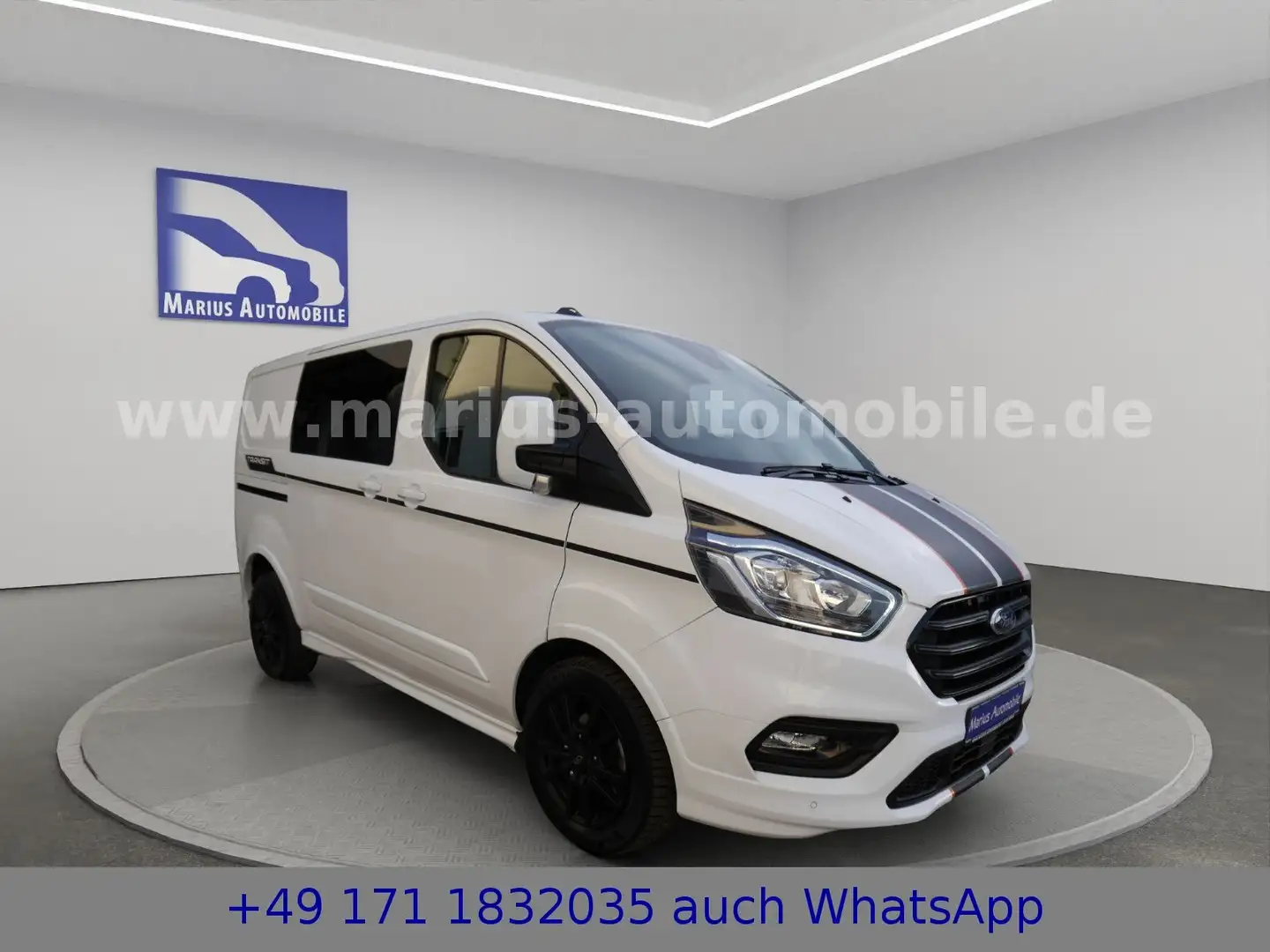 Ford Transit Custom SPORT  290 L1H1 -AHK/RFK/SHZ/Alu Weiß - 1