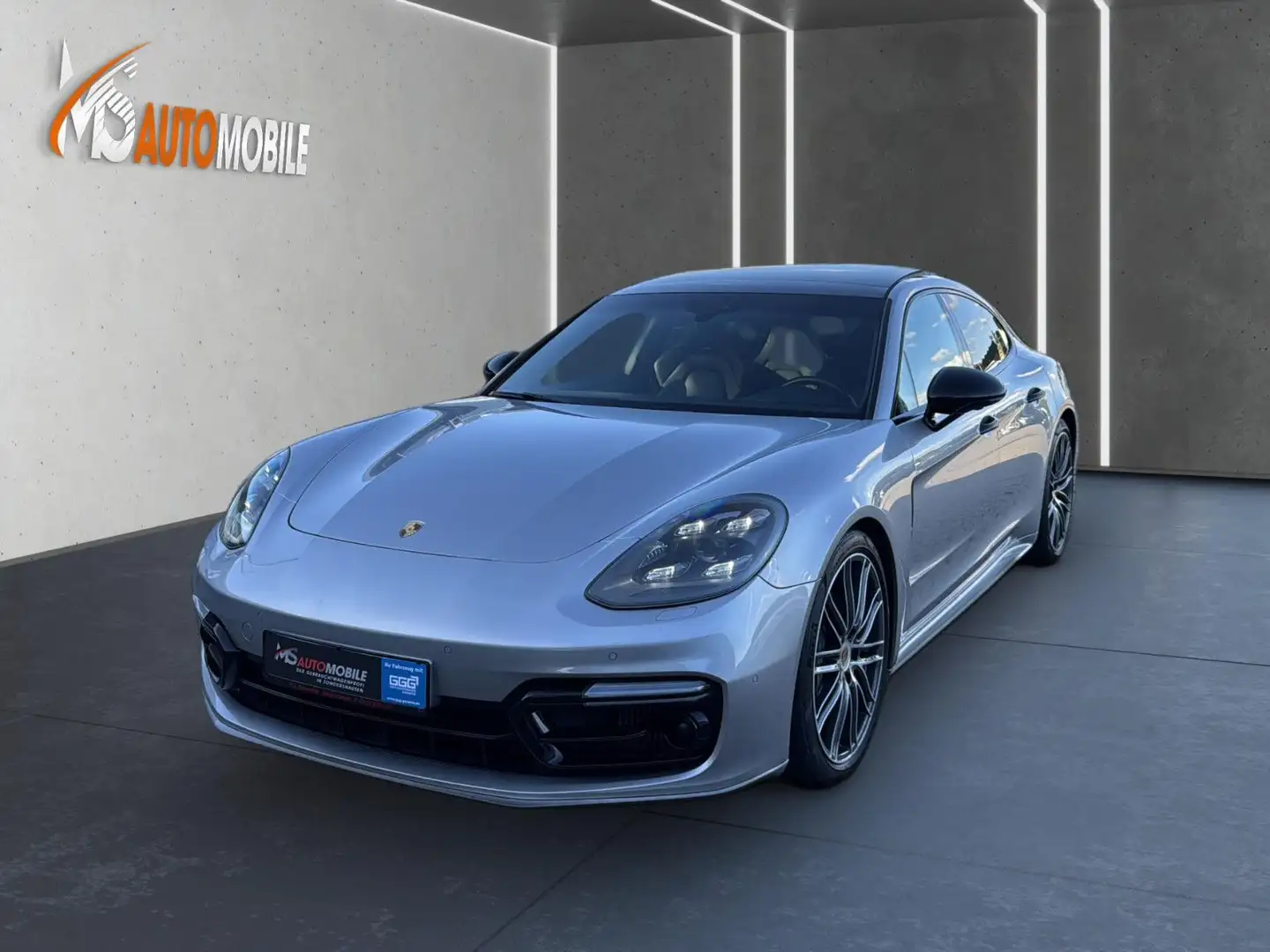 Porsche Panamera 4S Diesel+MATRIX+LUFT+PANO+BOSE+INNO+21 Silber - 1