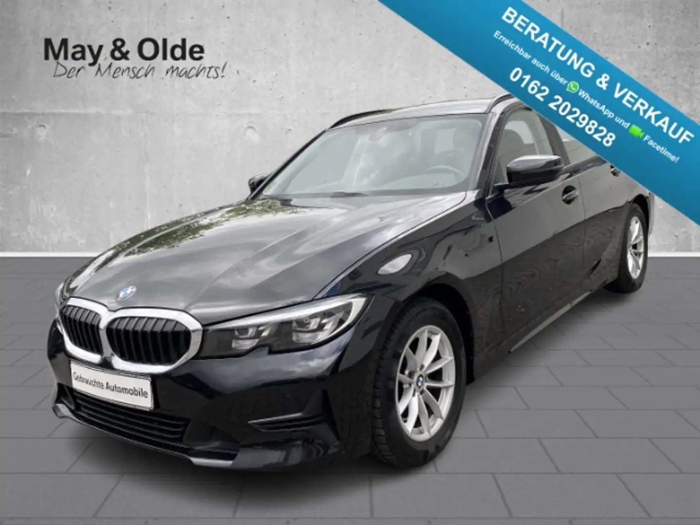BMW 318 D Navi Digitales Cockpit LED El. Heckklappe 3-Zone Schwarz - 1