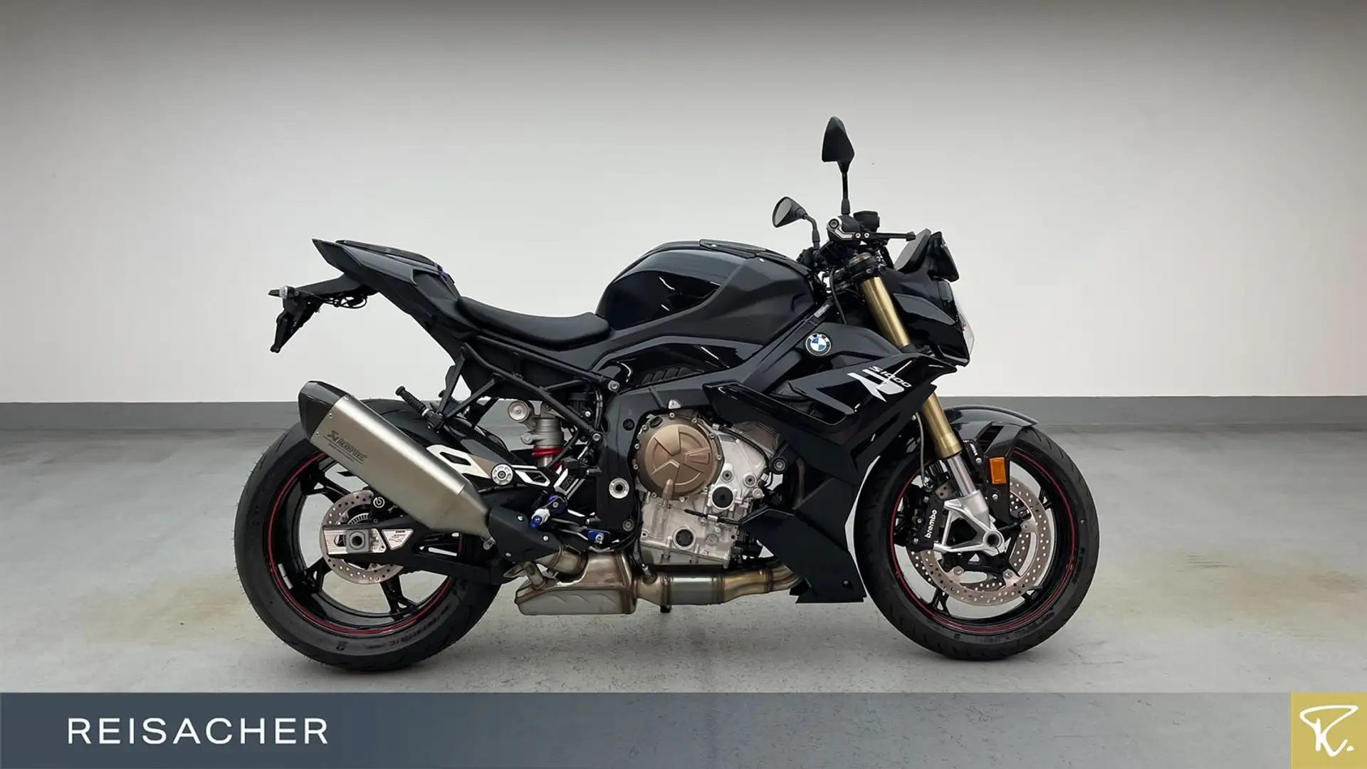 BMW S 1000 R Carbon, Frästeile AKRA uvm. Schwarz - 2