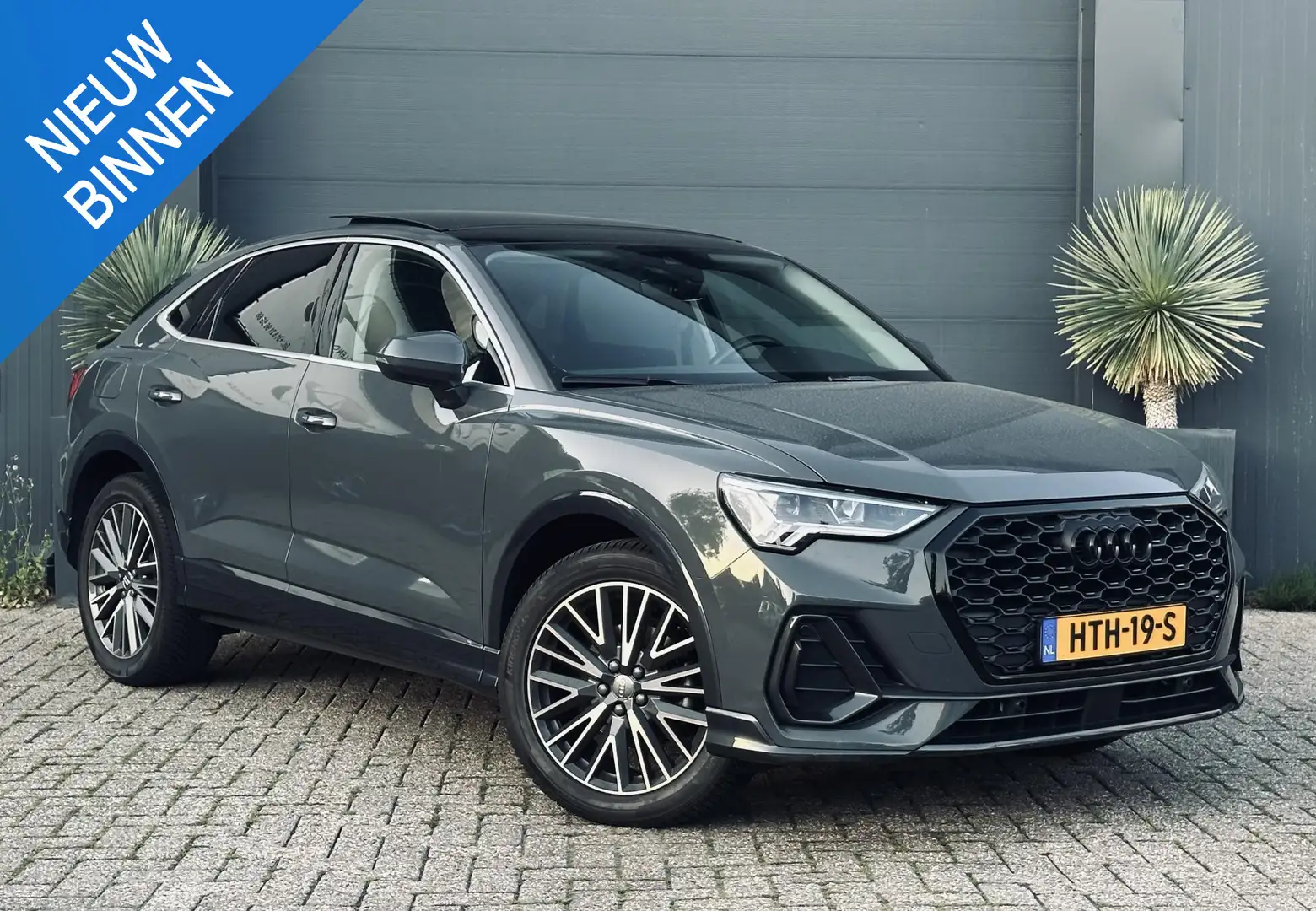 Audi Q3 Sportback 35 TFSI S-Line Pano/Automaat/Virtual/Cam Gris - 1