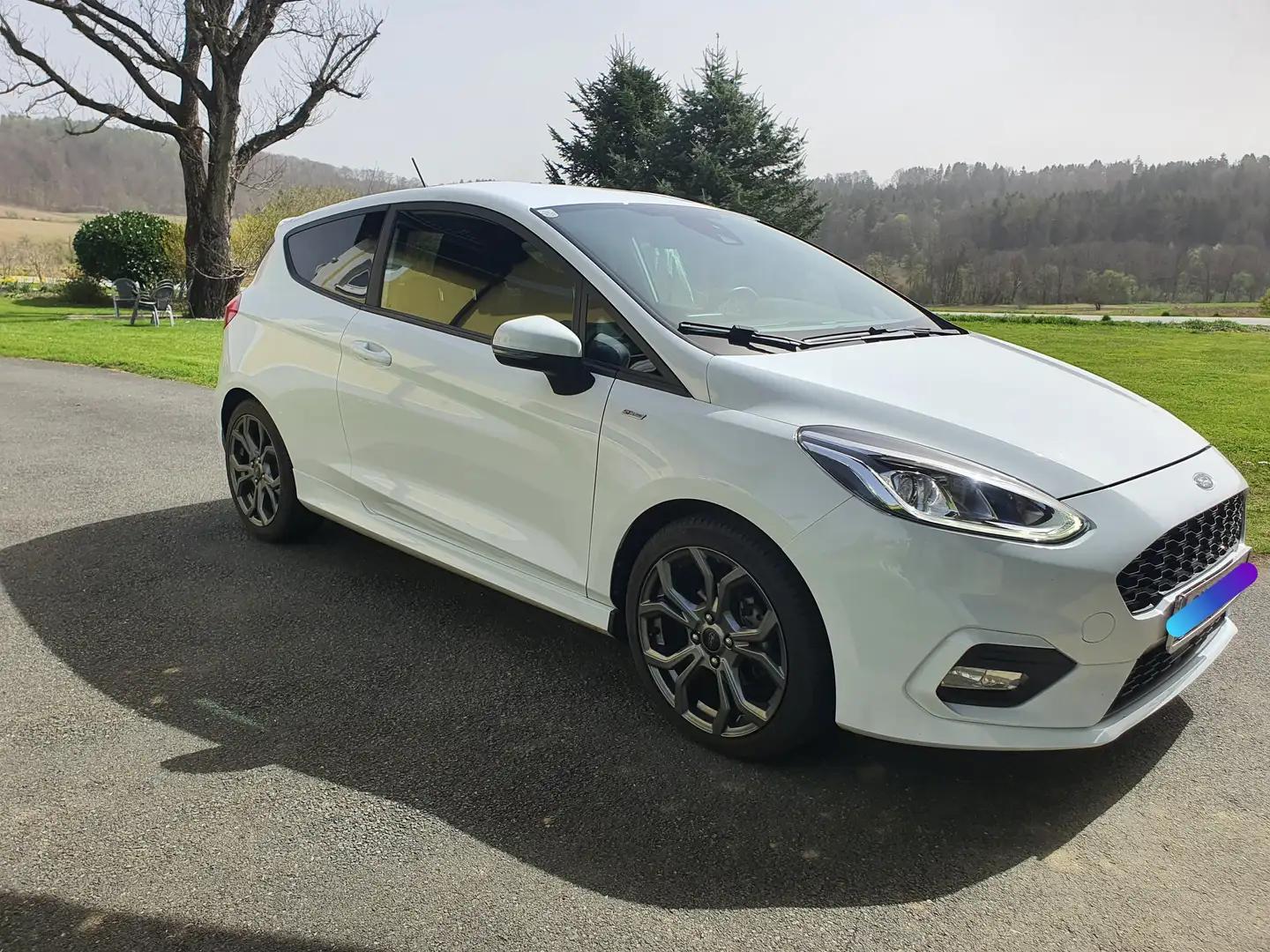 Ford Fiesta ST-Line 1,0 EcoBoost Start/Stop Weiß - 1