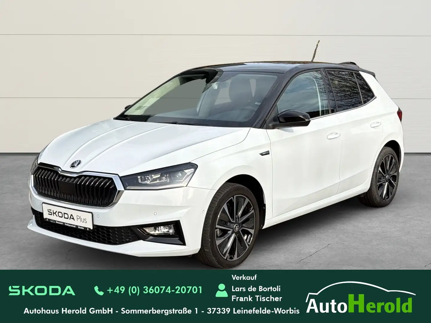 Skoda Fabia First Edition 1.0TSI+DSG+NAVI+SMARTLINK Blanc - 1