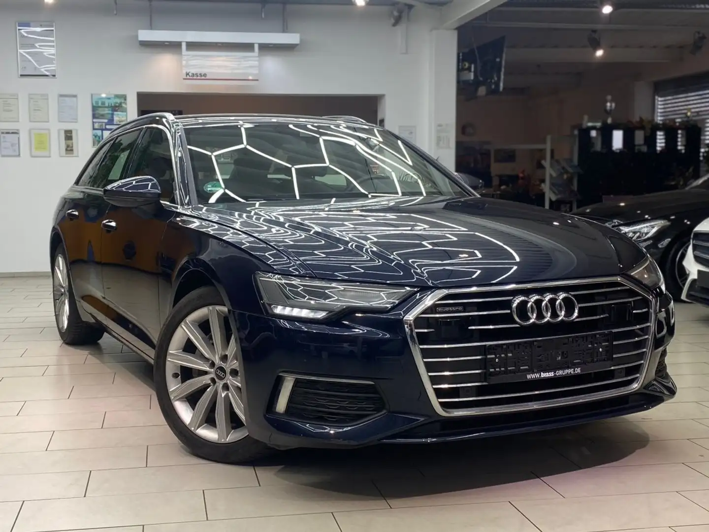 Audi A6 40 2.0 TDI Avant quattro design Automatik Leder Na Blau - 1