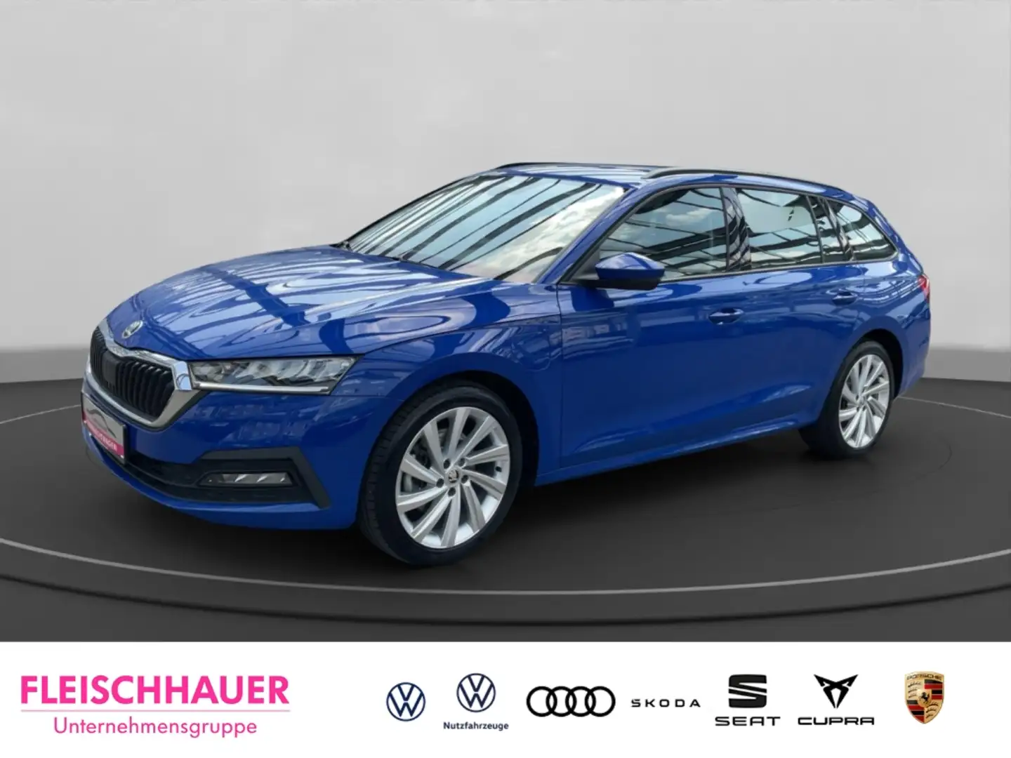 Skoda Octavia Combi 1.4 TSI iV DSG Digitales Cockpit LED Apple C Bleu - 1