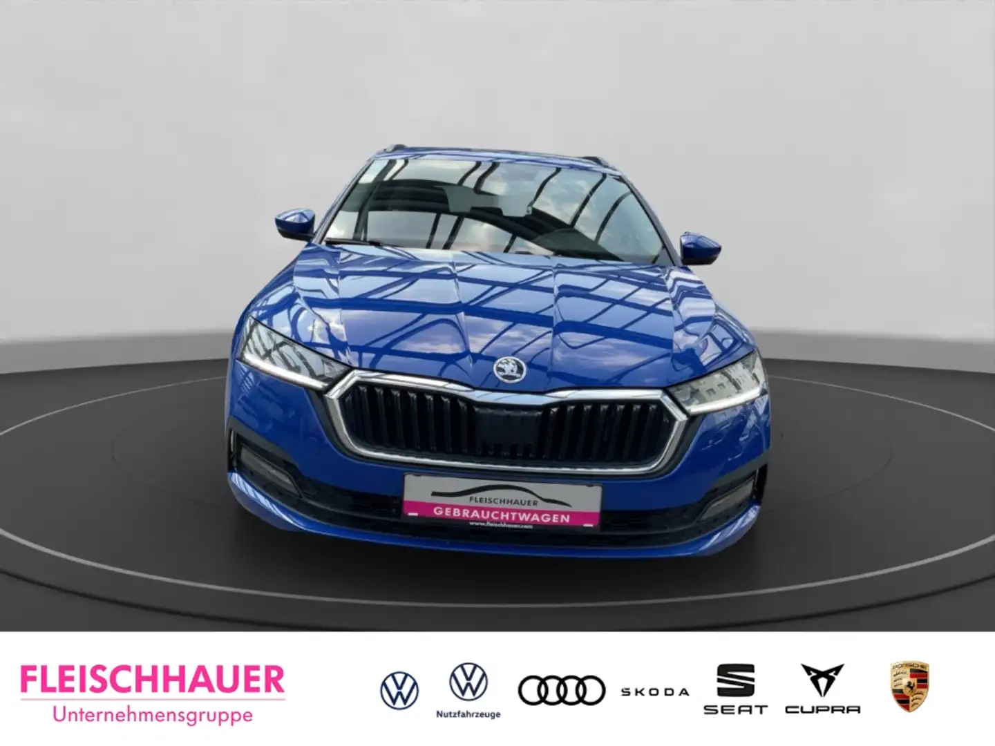 Skoda Octavia Combi 1.4 TSI iV DSG Digitales Cockpit LED Apple C Bleu - 2