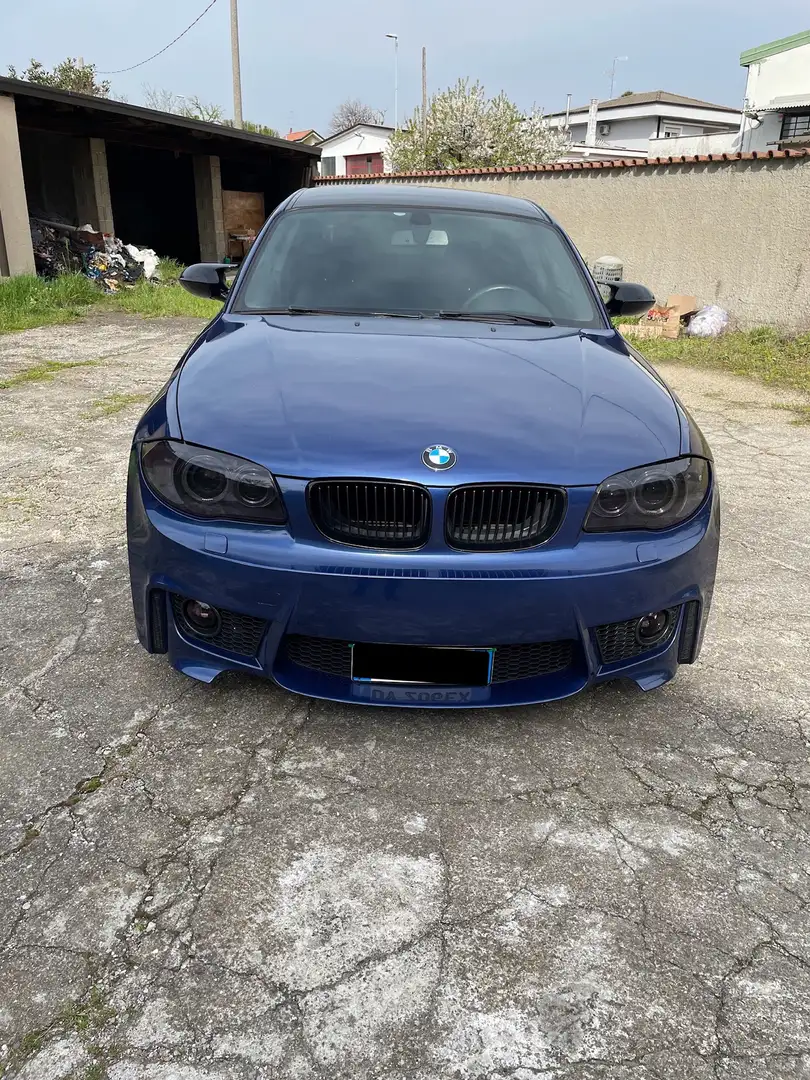 BMW 120 120d Coupe Msport dpf Blu/Azzurro - 2