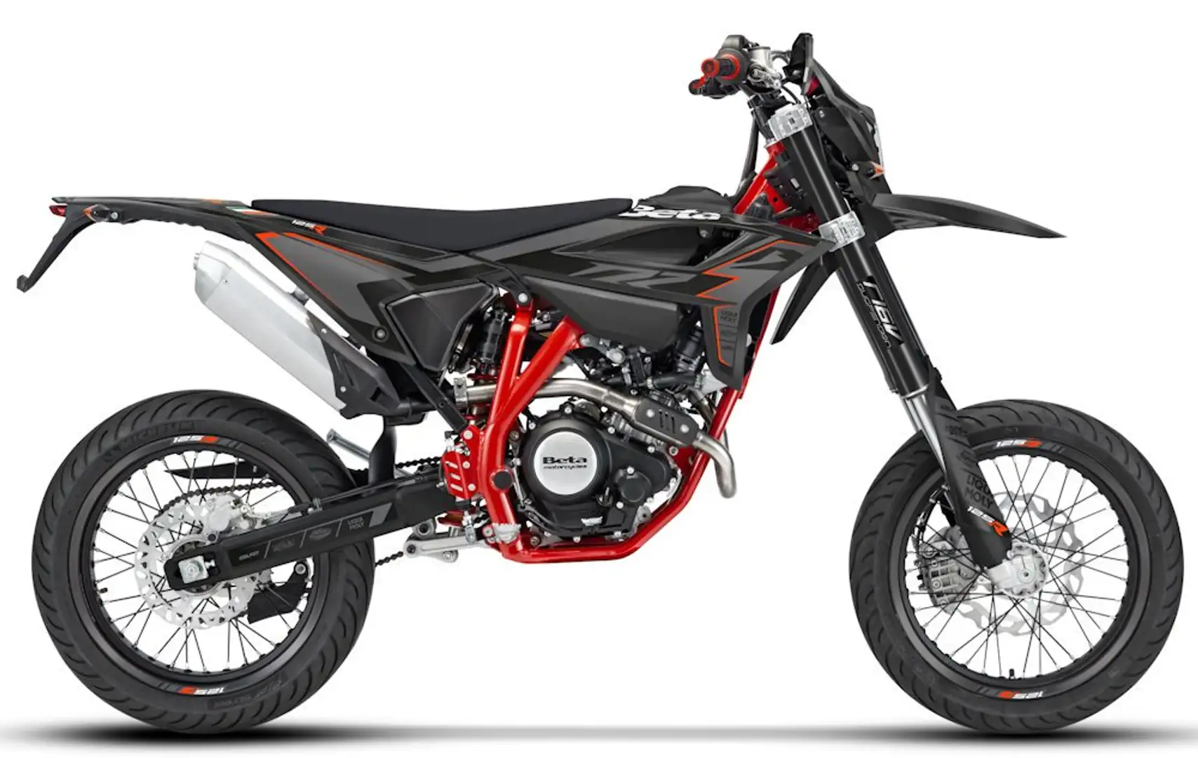 Beta RR 125 RR 125 4T LC R SuperMoto mit Speichenfelgen Negru - 1