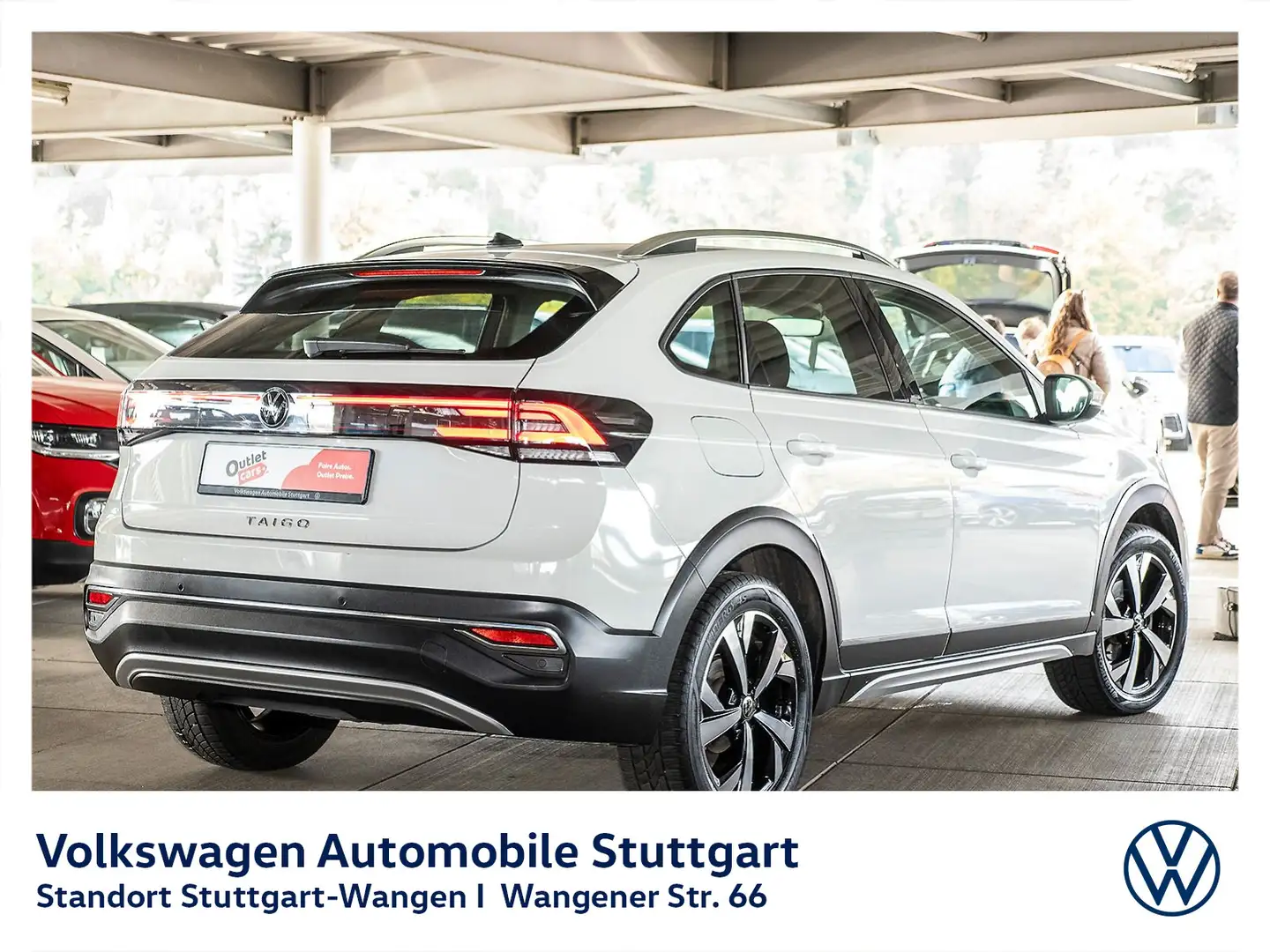 Volkswagen Taigo Style 1.5 TSI DSG Navi LED ACC SHZ PDC Weiß - 2