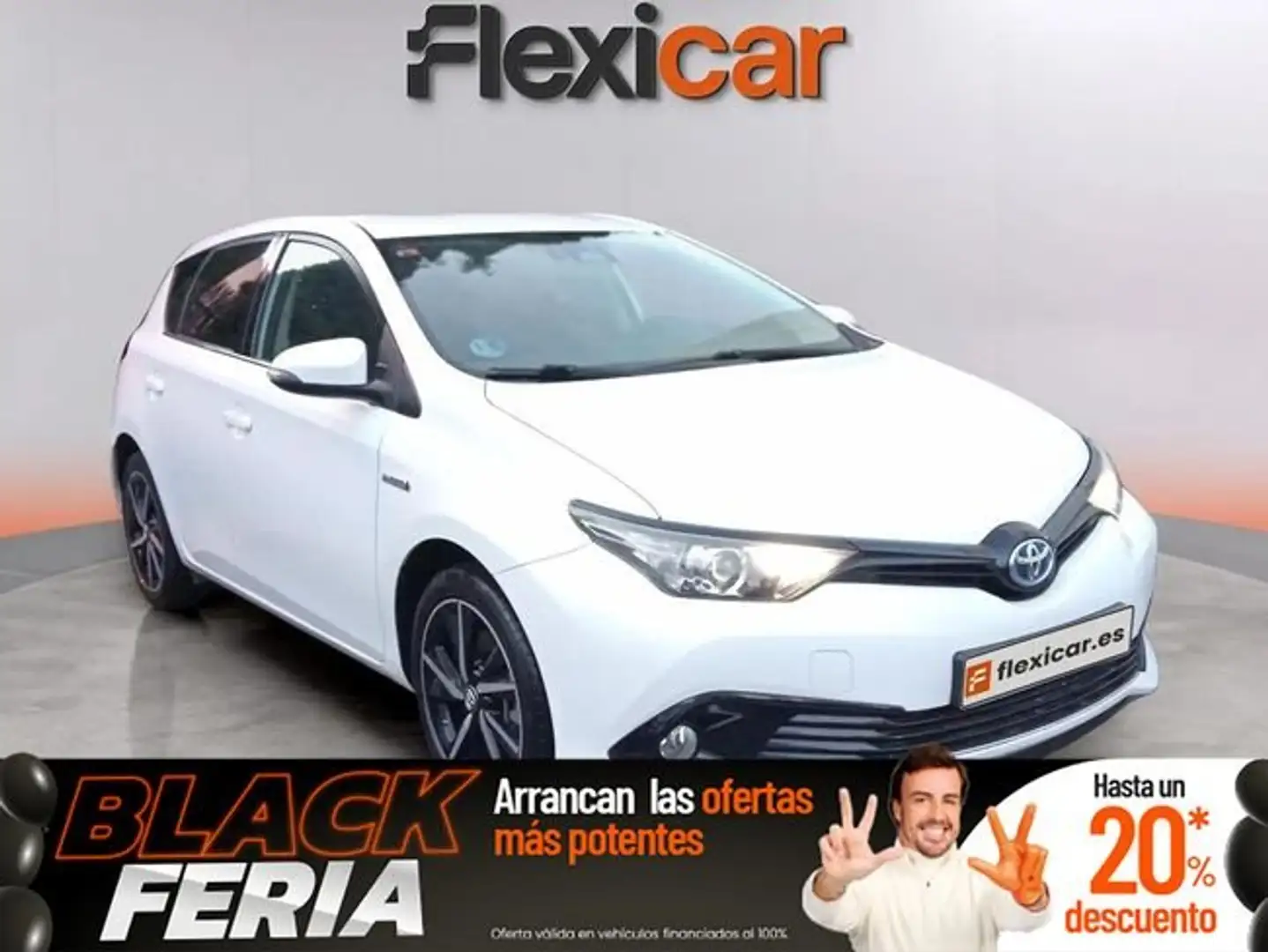 Toyota Auris hybrid 140H Advance Blanc - 1