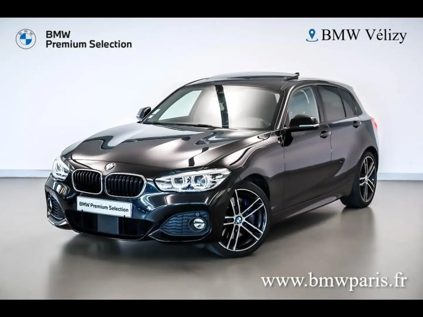 BMW 120 120iA 184ch M Sport 5p Schwarz - 1