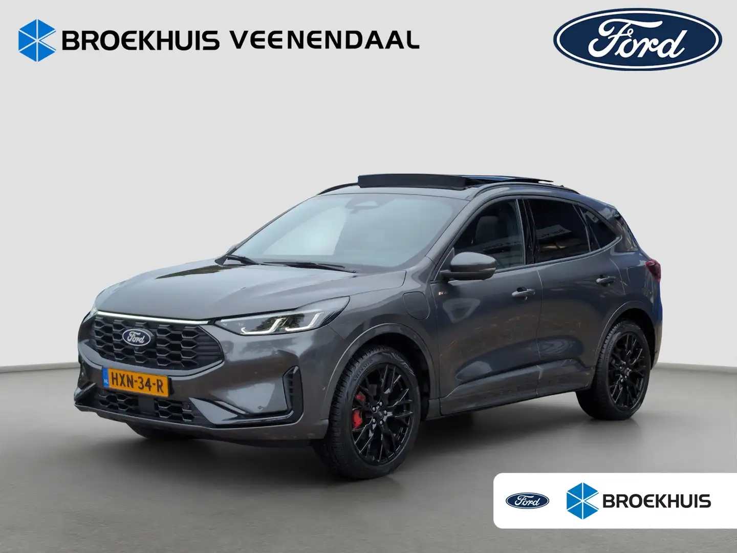 Ford Kuga 2.5 PHEV ST-Line X | Black Pack | Panoramadak | Tr Grijs - 1