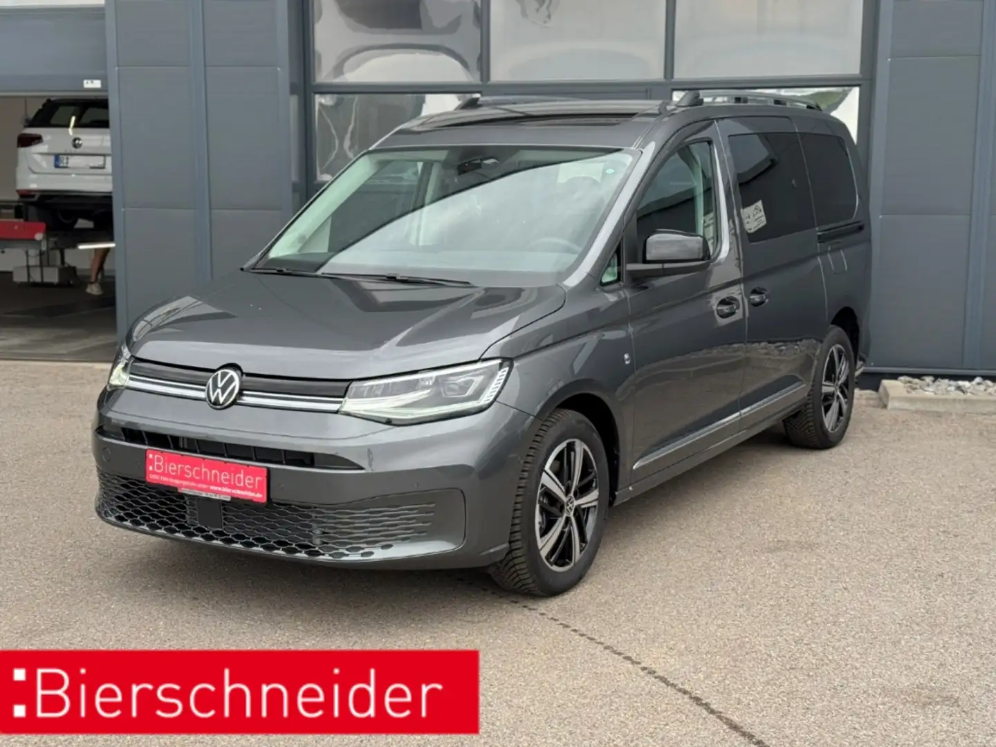 Volkswagen Caddy 1.5 TSI DSG Style 7-S. LED NAVI PANORAMA AHK PARKL Grau - 1